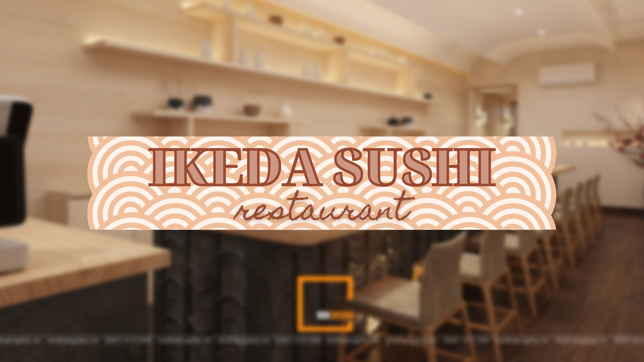 Chiêm ngưỡng phong cách wabi sabi độc đáo trong thiết kế nhà hàng sushi IKEDA